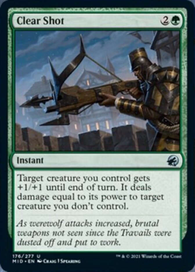 Clear Shot [Innistrad: Midnight Hunt] | Odin's Place