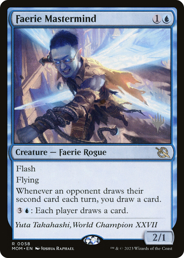 Faerie Mastermind (Promo Pack) [March of the Machine Promos] | Odin's Place