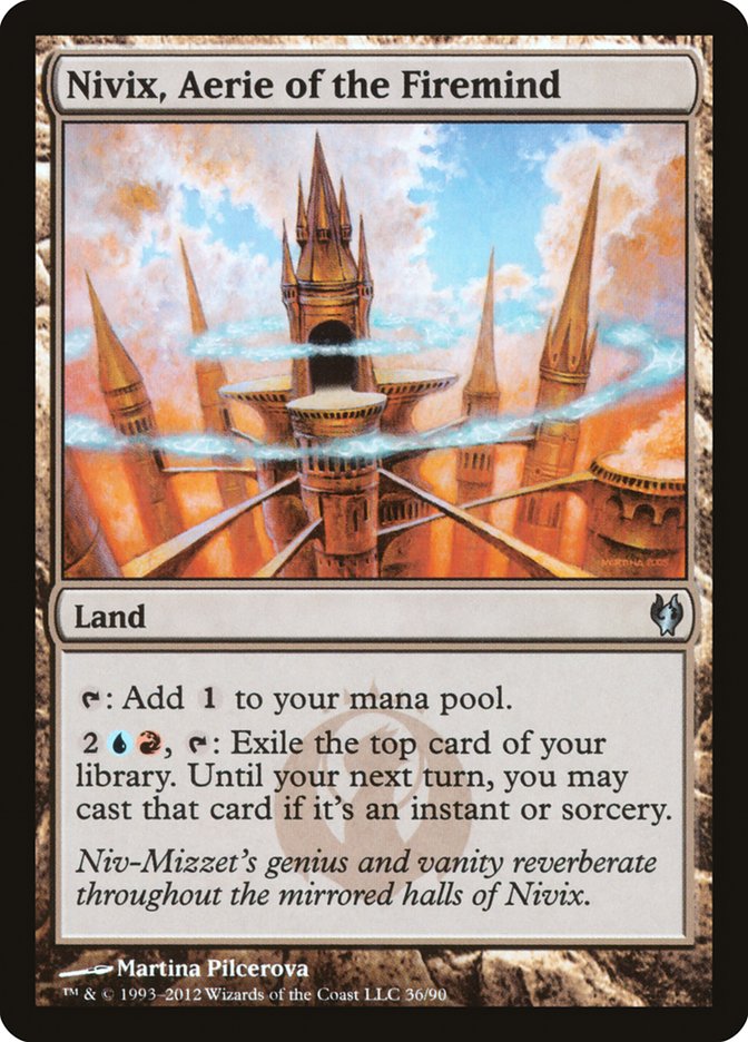 Nivix, Aerie of the Firemind (36) [Duel Decks: Izzet vs. Golgari] | Odin's Place