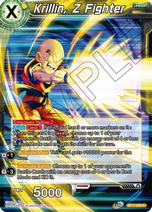 Krillin, Z Fighter (BT17-086) [Ultimate Squad] | Odin's Place