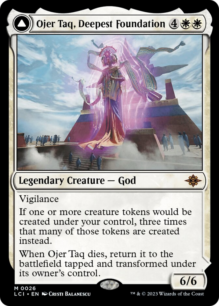 Ojer Taq, Deepest Foundation // Temple of Civilization [The Lost Caverns of Ixalan] | Odin's Place