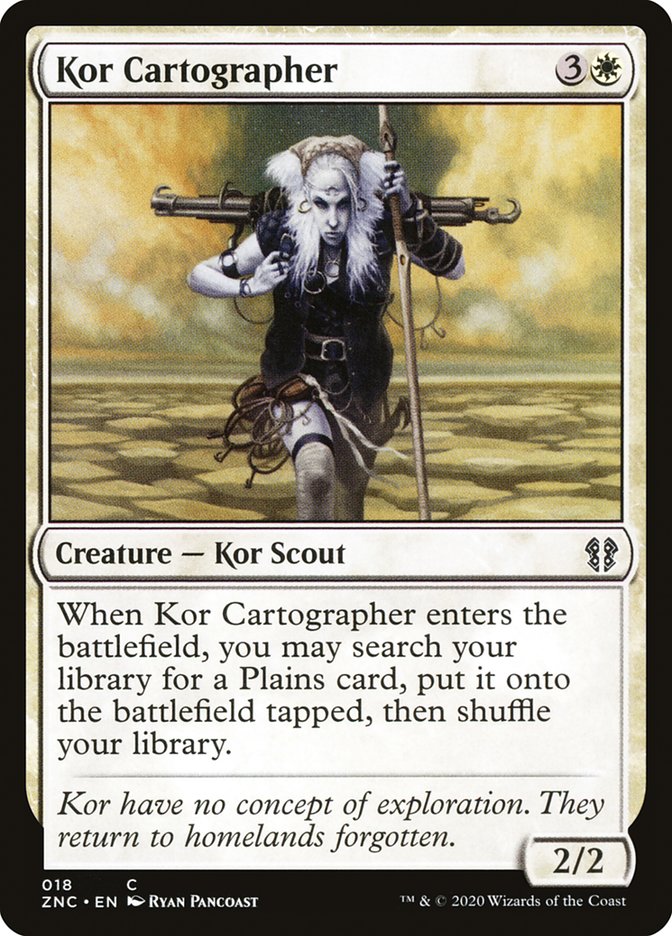 Kor Cartographer [Zendikar Rising Commander] | Odin's Place