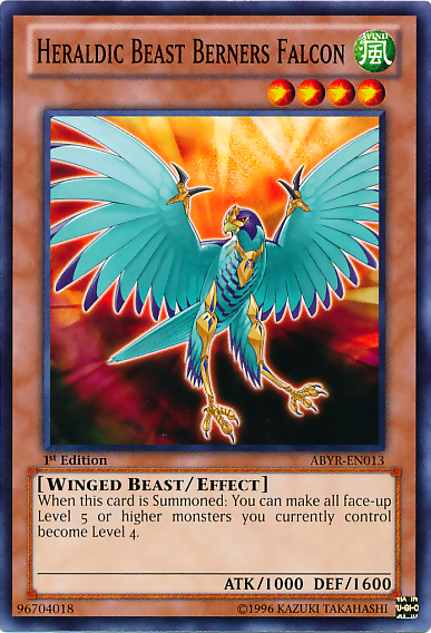 Heraldic Beast Berners Falcon [ABYR-EN013] Common | Odin's Place