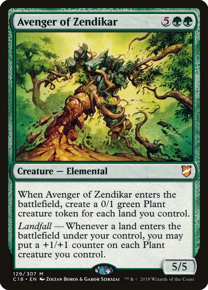 Avenger of Zendikar (129) [Commander 2018] | Odin's Place