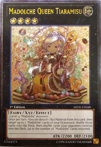Madolche Queen Tiaramisu (UTR) [ABYR-EN048] Ultimate Rare | Odin's Place