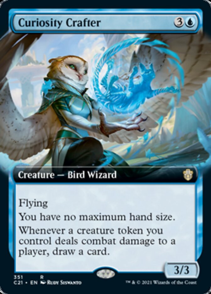 Curiosity Crafter (Extended Art) [Commander 2021] | Odin's Place