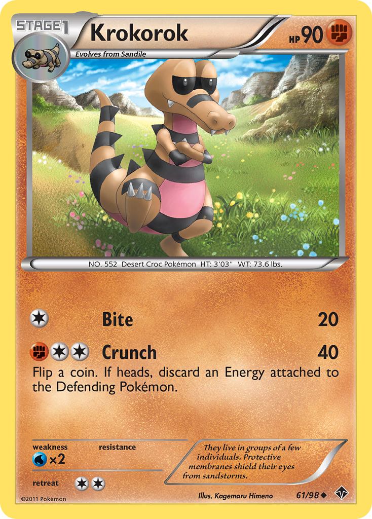 Krokorok (61/98) [Black & White: Emerging Powers] | Odin's Place