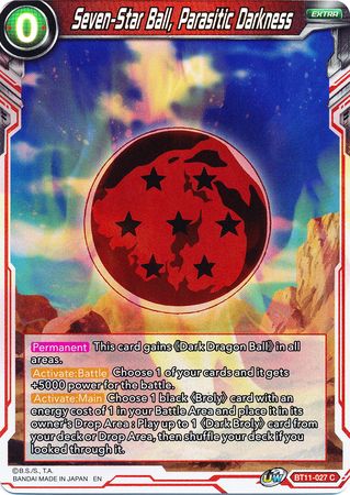 Seven-Star Ball, Parasitic Darkness (BT11-027) [Vermilion Bloodline 2nd Edition] | Odin's Place