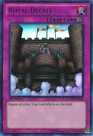 Royal Decree [LCYW-EN182] Ultra Rare | Odin's Place