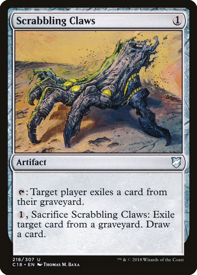 Scrabbling Claws (218) [Commander 2018] | Odin's Place