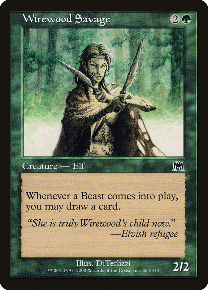 Wirewood Savage (304) [Onslaught] | Odin's Place