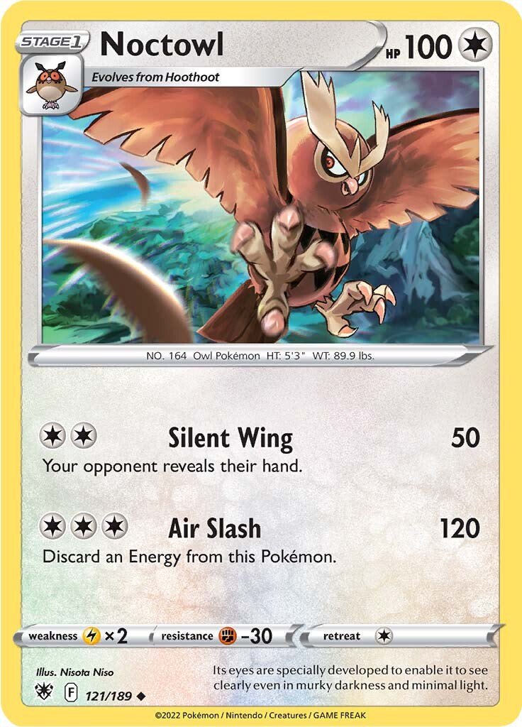 Noctowl (121/189) [Sword & Shield: Astral Radiance] | Odin's Place
