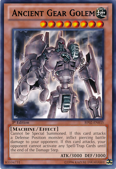 Ancient Gear Golem [BP02-EN035] Rare | Odin's Place