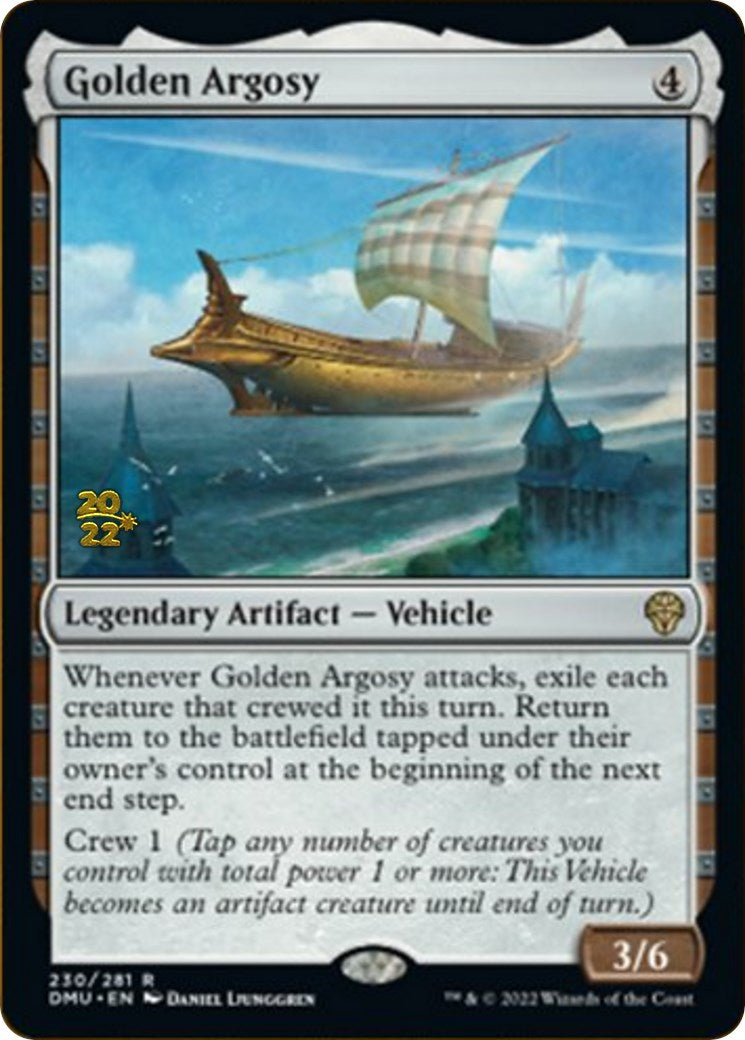Golden Argosy [Dominaria United Prerelease Promos] | Odin's Place