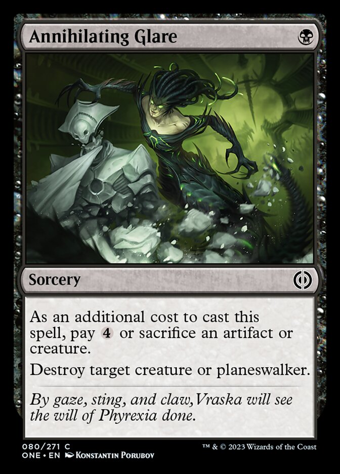 Annihilating Glare [Phyrexia: All Will Be One] | Odin's Place
