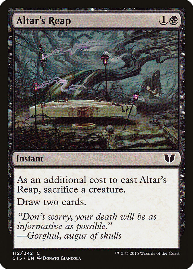 Altar's Reap (112) [Commander 2015] | Odin's Place