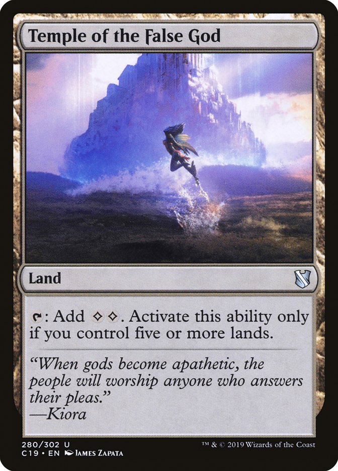 Temple of the False God [Commander 2019] | Odin's Place