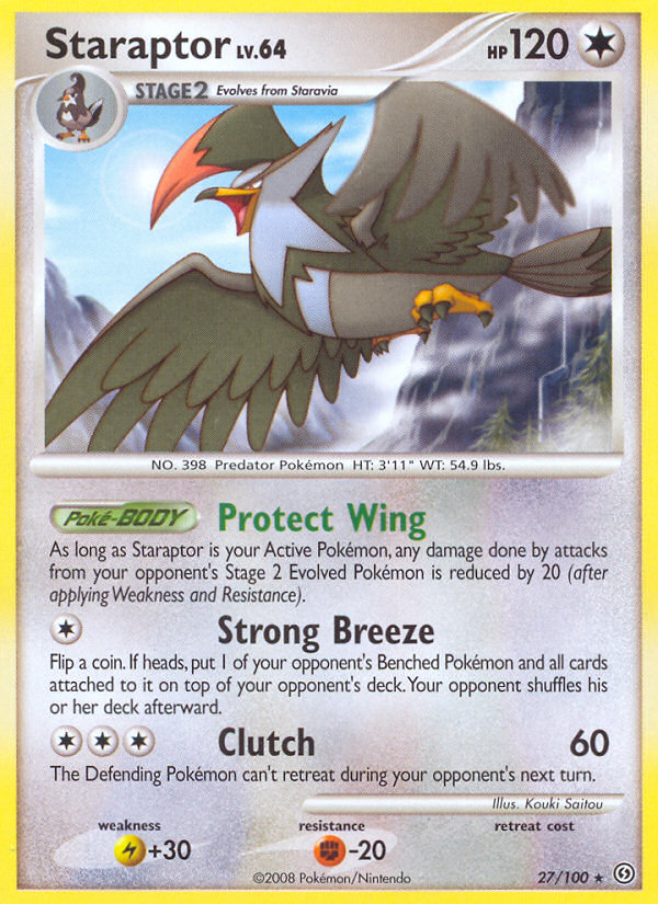Staraptor (27/100) [Diamond & Pearl: Stormfront] | Odin's Place