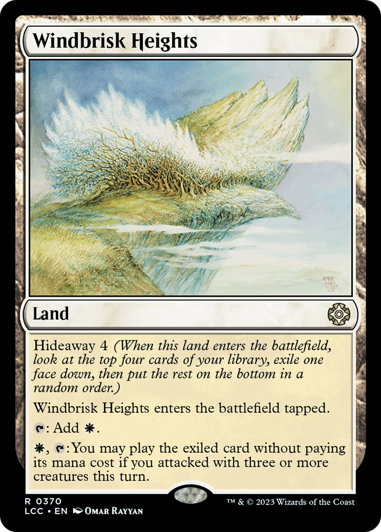 Windbrisk Heights [The Lost Caverns of Ixalan Commander] | Odin's Place