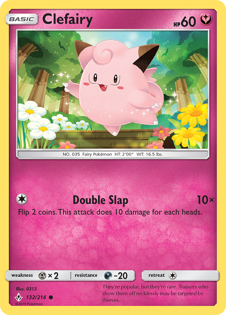 Clefairy (132/214) [Sun & Moon: Unbroken Bonds] | Odin's Place