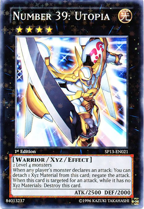 Number 39: Utopia [SP13-EN021] Starfoil Rare | Odin's Place