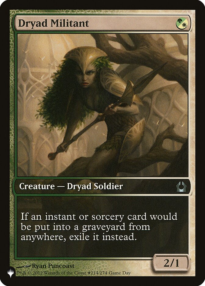 Dryad Militant [The List] | Odin's Place