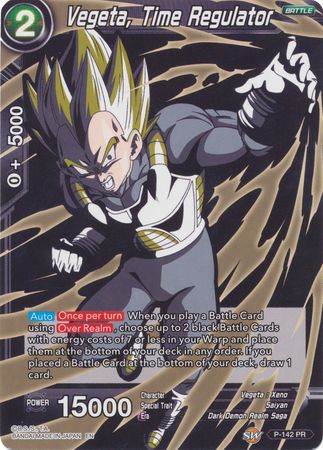 Vegeta, Time Regulator (Alternate Art) (P-142) [Special Anniversary Set 2020] | Odin's Place