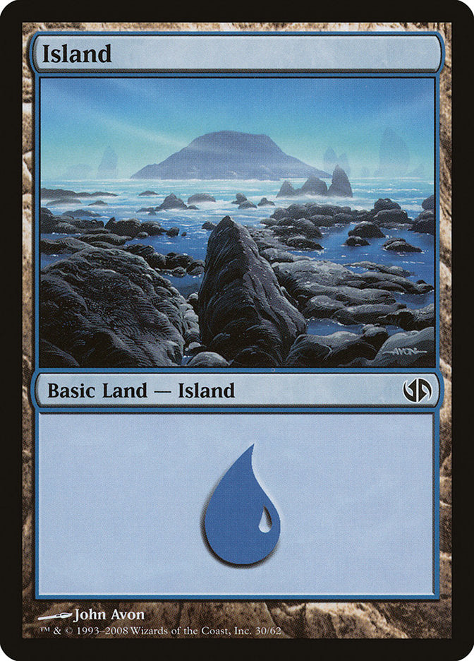 Island (30) [Duel Decks: Jace vs. Chandra] | Odin's Place
