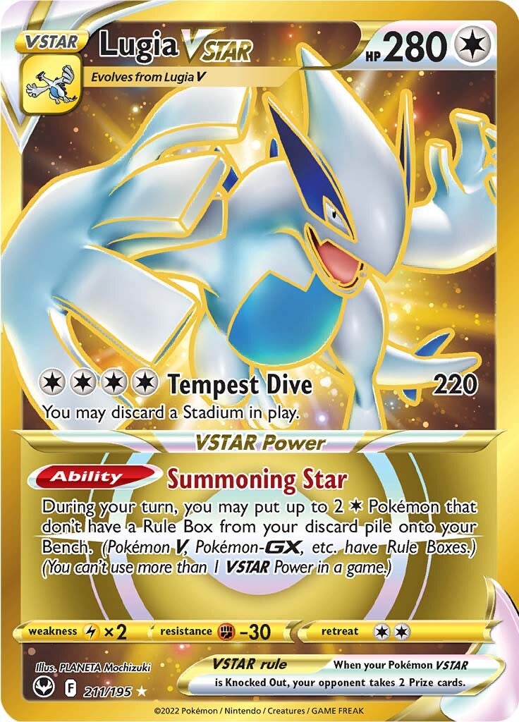 Lugia VSTAR (211/195) [Sword & Shield: Silver Tempest] | Odin's Place