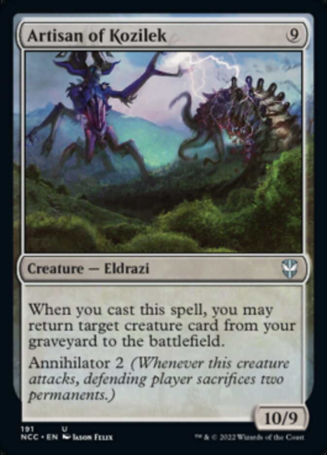 Artisan of Kozilek [Streets of New Capenna Commander] | Odin's Place