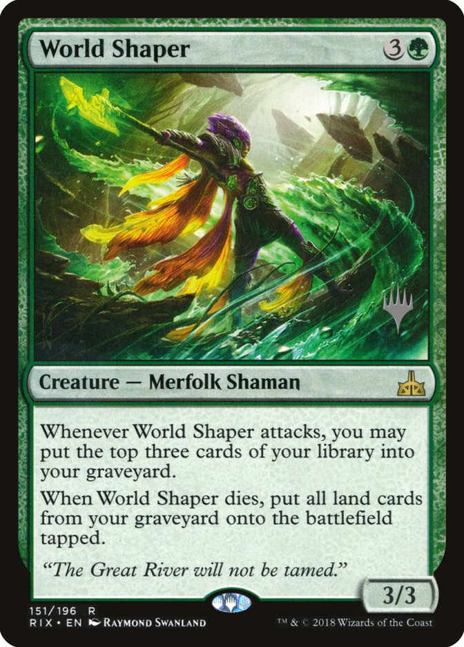 World Shaper (Promo Pack) [Rivals of Ixalan Promos] | Odin's Place