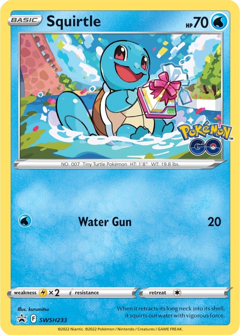 Squirtle (SWSH233) [Sword & Shield: Black Star Promos] | Odin's Place