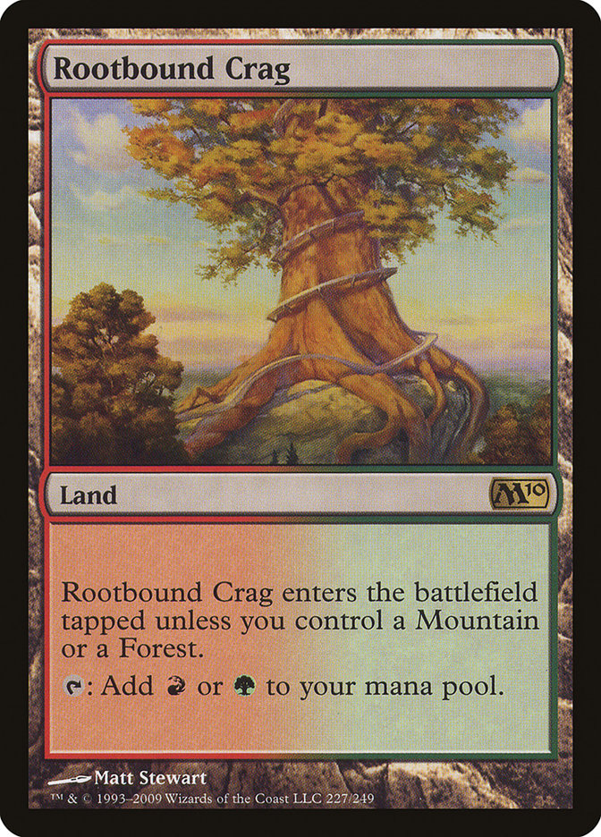Rootbound Crag (227) [Magic 2010] | Odin's Place