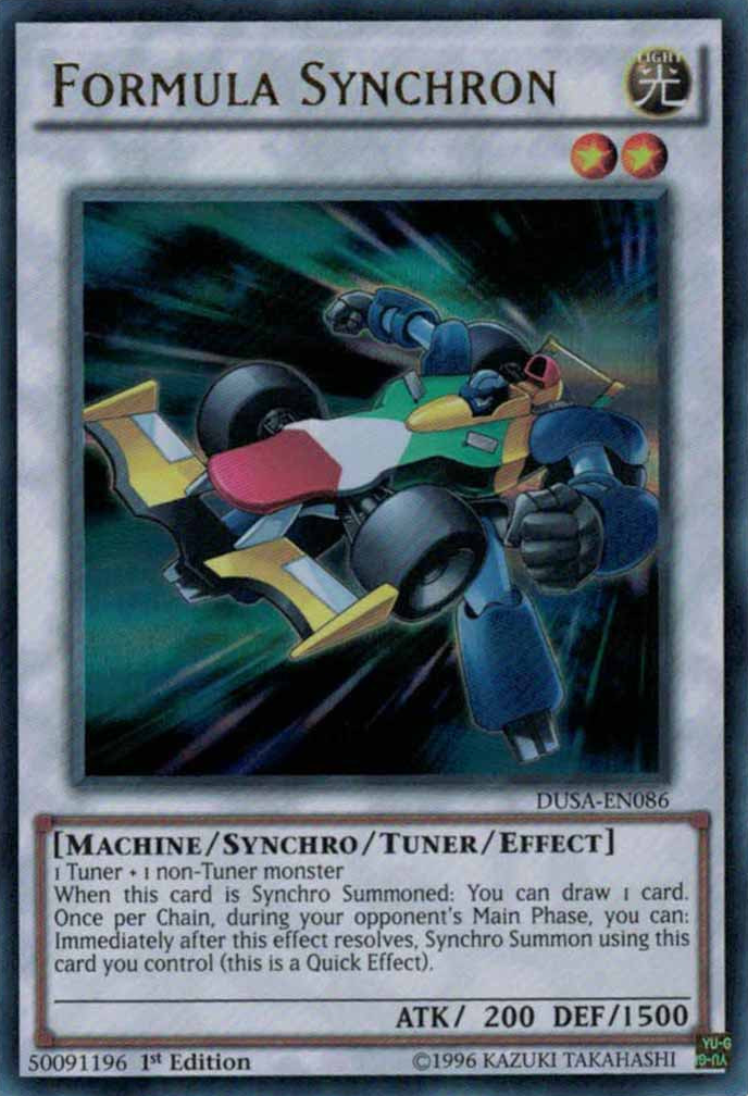 Formula Synchron [DUSA-EN086] Ultra Rare | Odin's Place