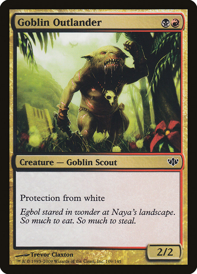 Goblin Outlander (109) [Conflux] | Odin's Place