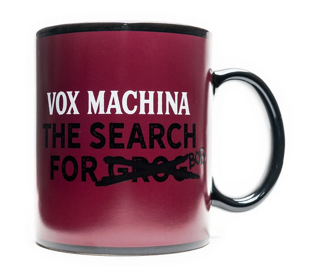 Critical Role Search for Grog Bob Heat Activated Mug | Odin's Place