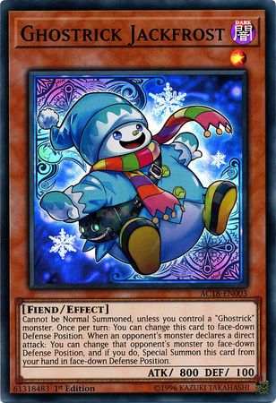 Ghostrick Jackfrost [AC18-EN003] Super Rare | Odin's Place