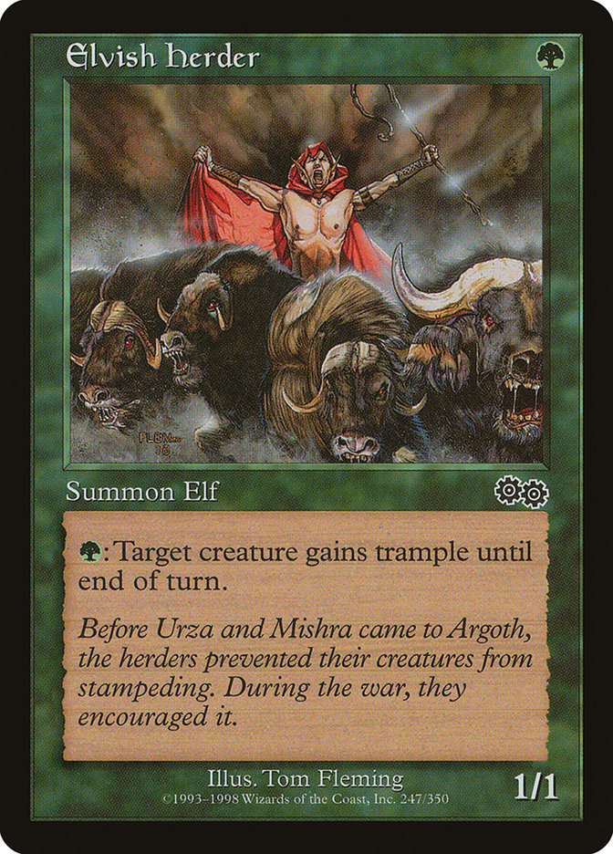 Elvish Herder (247) [Urza's Saga] | Odin's Place