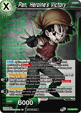 Pan, Heroine's Victory (Gold Stamped) (P-330) [Tournament Promotion Cards] | Odin's Place