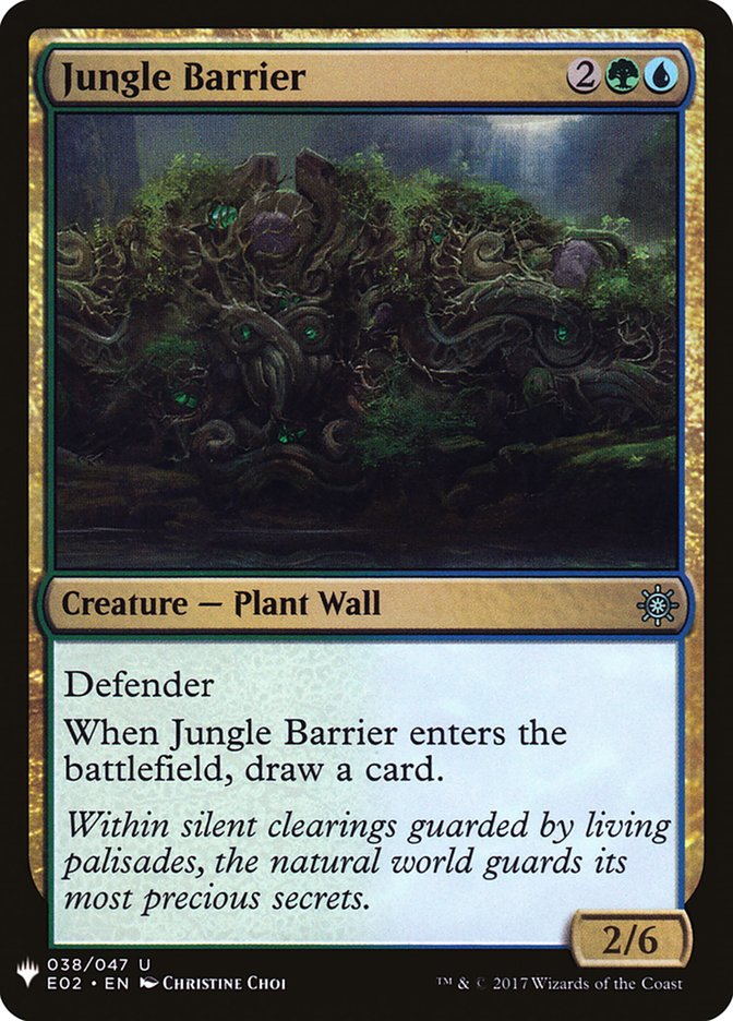 Jungle Barrier [Mystery Booster] | Odin's Place
