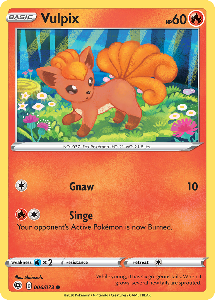 Vulpix (006/073) [Sword & Shield: Champion's Path] | Odin's Place