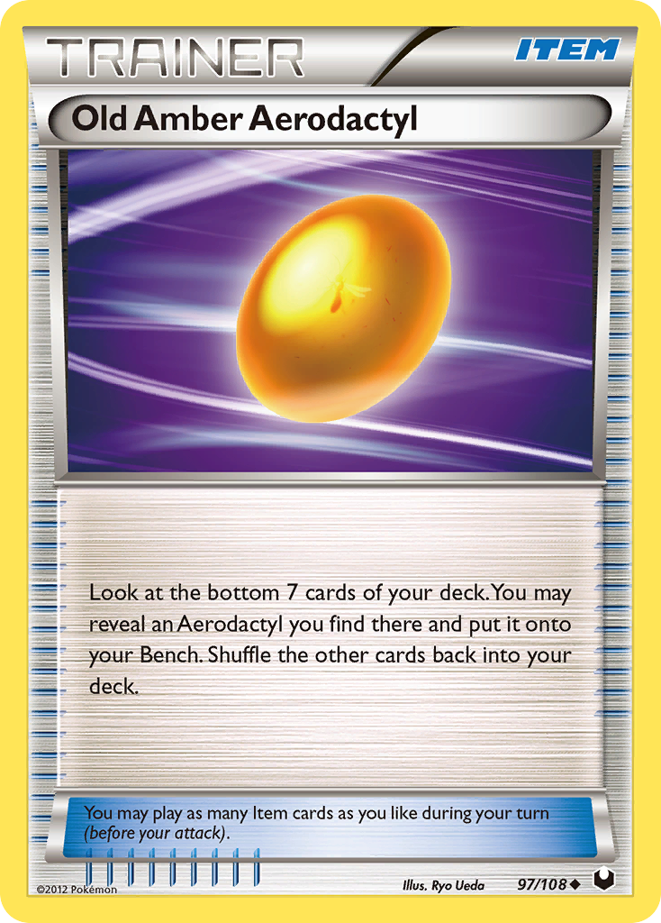 Old Amber Aerodactyl (97/108) [Black & White: Dark Explorers] | Odin's Place