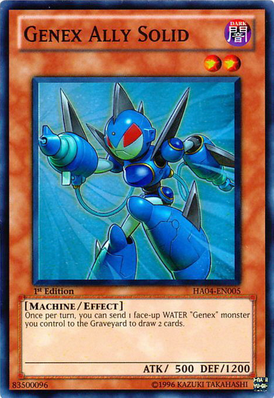Genex Ally Solid [HA04-EN005] Super Rare | Odin's Place