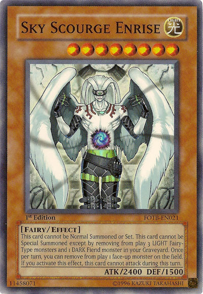 Sky Scourge Enrise [FOTB-EN021] Super Rare | Odin's Place
