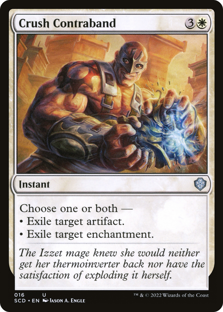 Crush Contraband [Starter Commander Decks] | Odin's Place