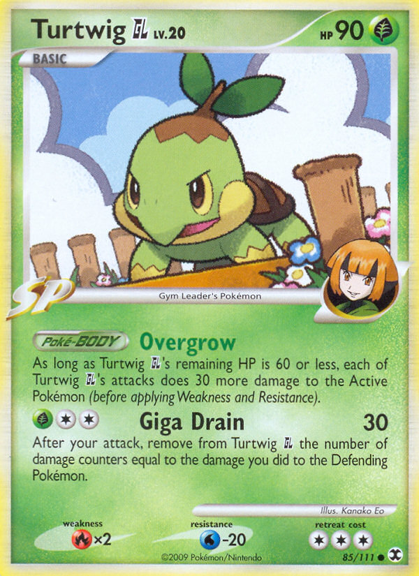 Turtwig GL (85/111) [Platinum: Rising Rivals] | Odin's Place