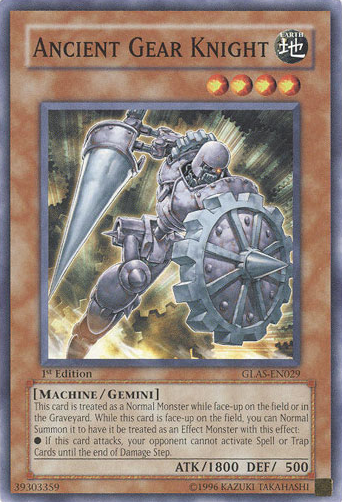 Ancient Gear Knight [GLAS-EN029] Common | Odin's Place