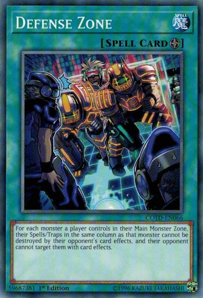 Defense Zone [COTD-EN066] Short Print | Odin's Place