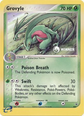 Grovyle (004) (Jumbo Card) [Nintendo: Black Star Promos] | Odin's Place