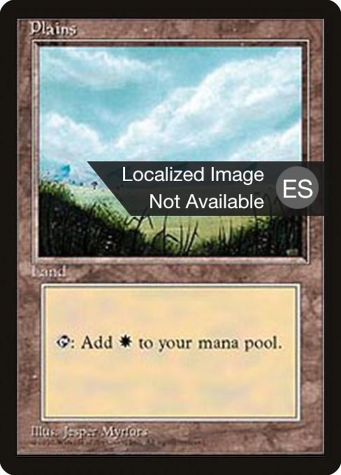 Plains (A) [Fourth Edition (Foreign Black Border)] | Odin's Place